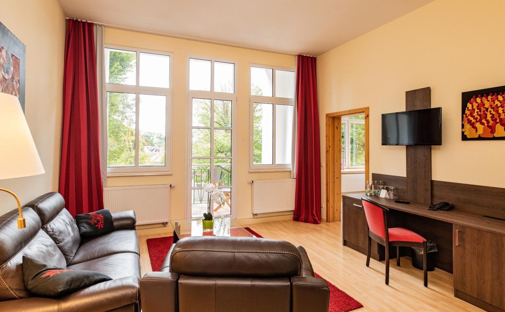Kulturhotel Kaiserhof Bad Liebenstein Eksteriør billede